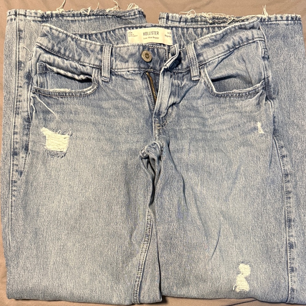 Hollister Low Rise Baggy Jean